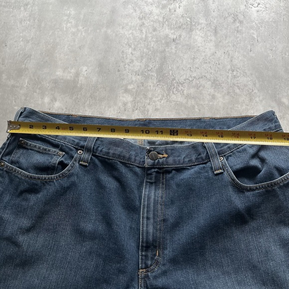 Carhartt Jeans Men's 40x32 Relaxed Fit Blue Denim Workwear 101483-968 Y2k - Picture 5 of 10